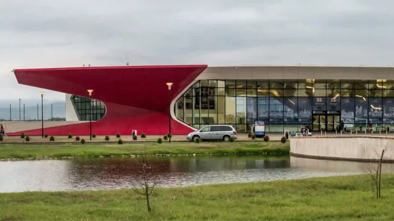 A parking lot for 700 cars was arranged at the Kutaisi International Airport